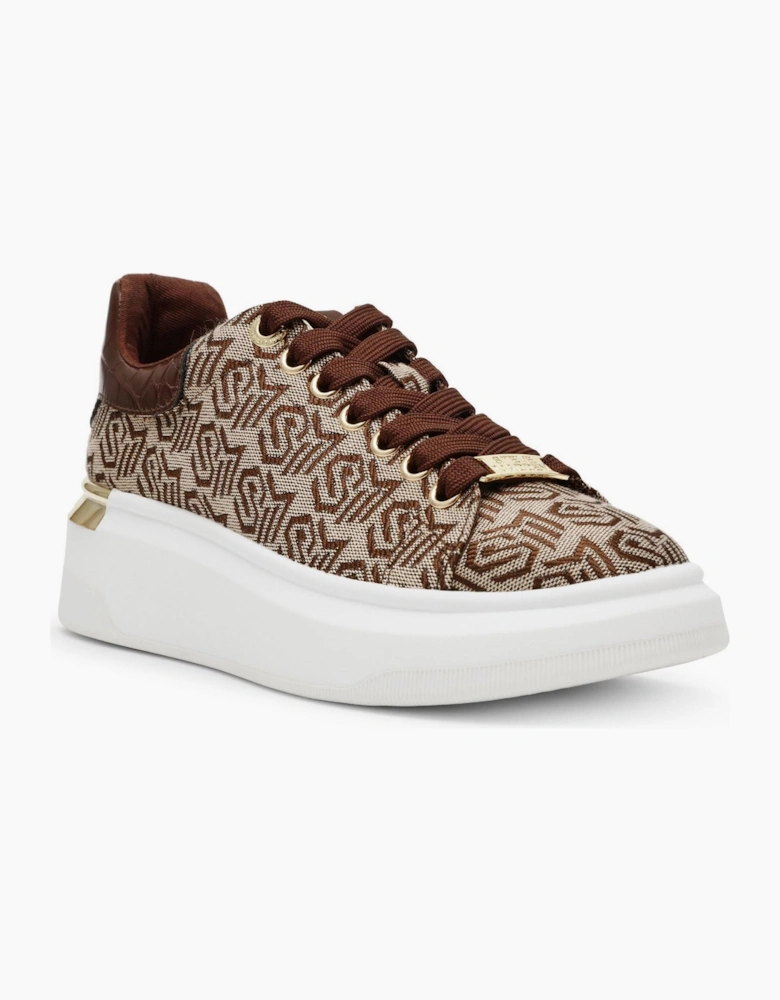 Glider 2 All-Over Logo Lace-Up Sneakers