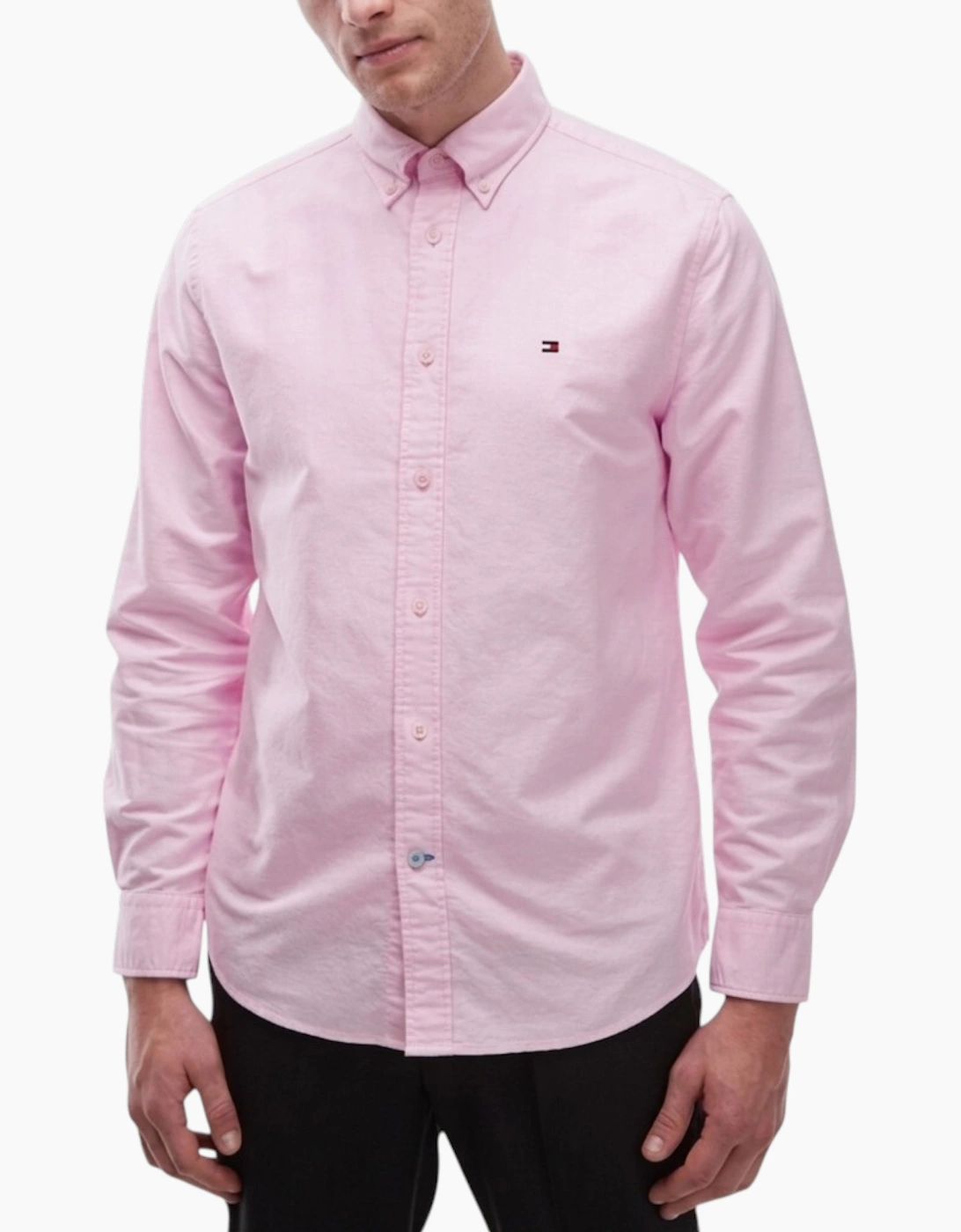 Tommy Hilfiger Mens Shirts Slim Fit Oxford Shirt