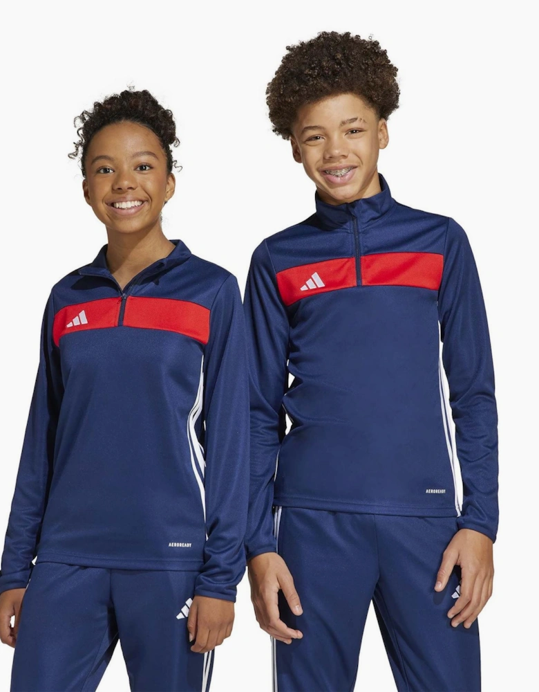 Tiro Es Quarter Zip Long Sleeve Tracksuit Top
