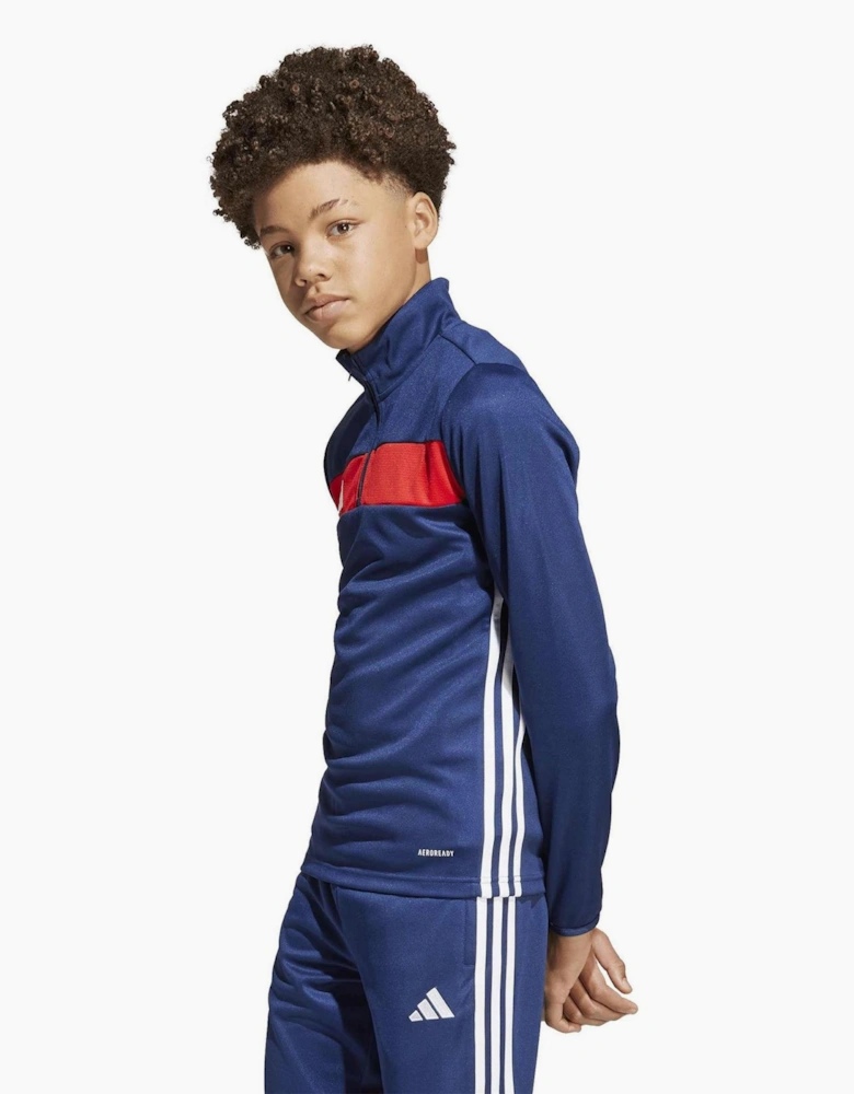Tiro Es Quarter Zip Long Sleeve Tracksuit Top