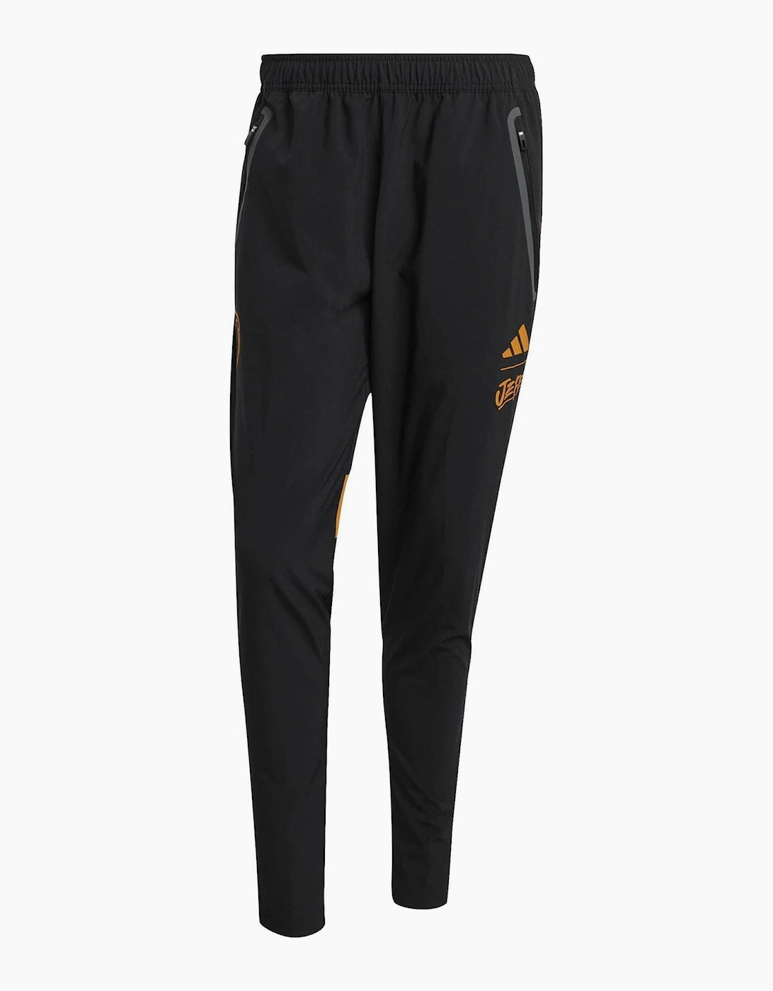 Adidas Adidas Men's Paris Fc Tapered Fit Tracksuit Bottoms - Black