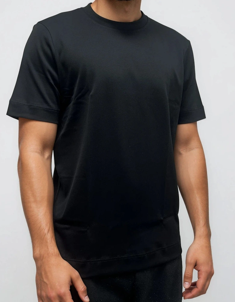 Gran Sasso Pure Cotton T-Shirt in Black