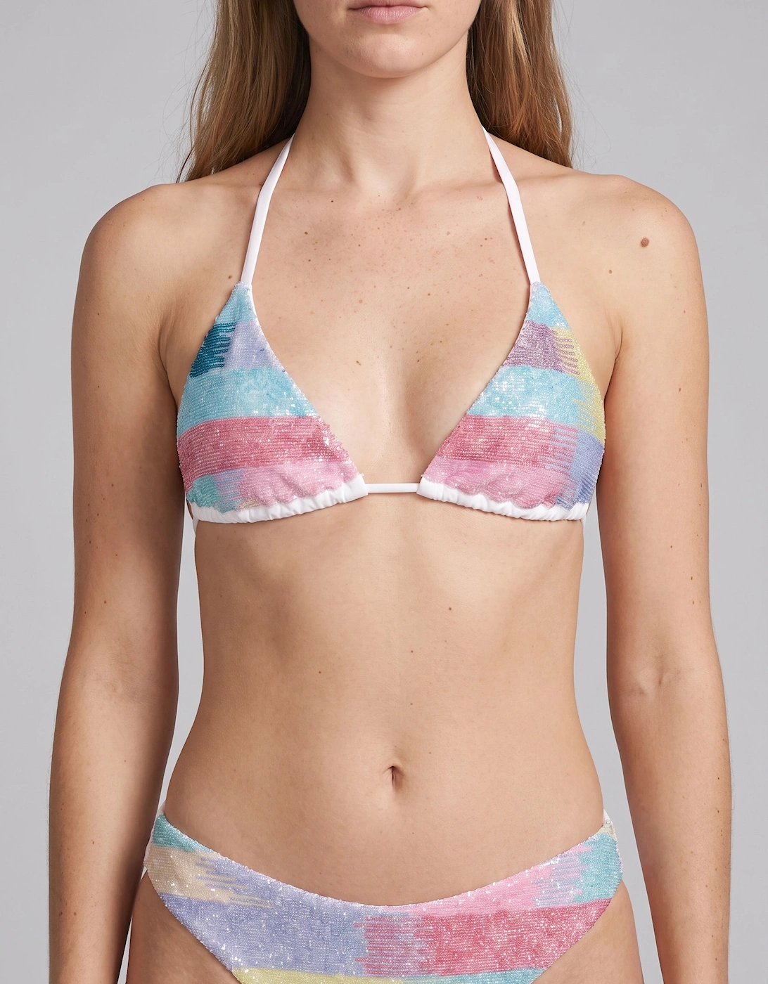 Nerina Multi Colour Hand-Beaded Bikini Bottom