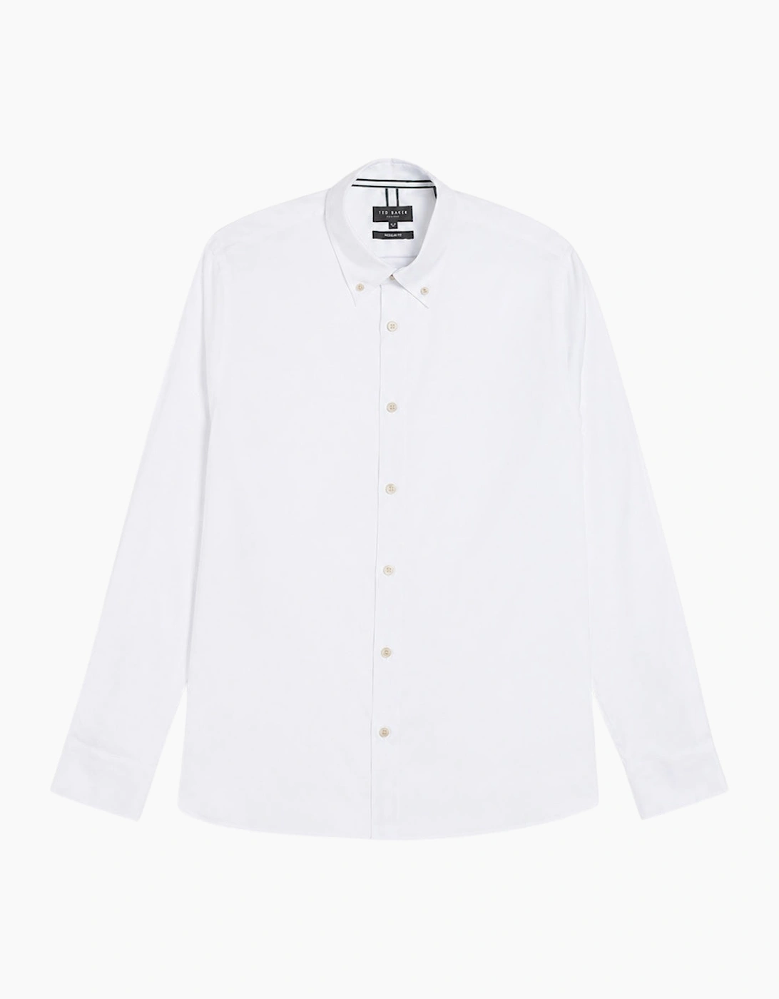Ted Baker Allarde Regular Branded White Oxford Shirt