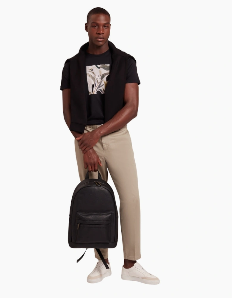 Ted Baker Justino Box Print Black Graphic T-Shirt