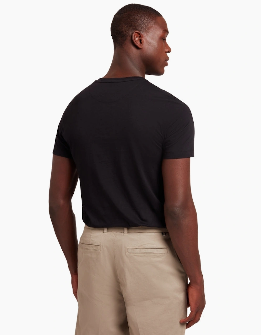 Ted Baker Justino Box Print Black Graphic T-Shirt