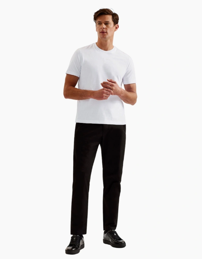 Ted Baker Wiskin Regular Branded White T-Shirt