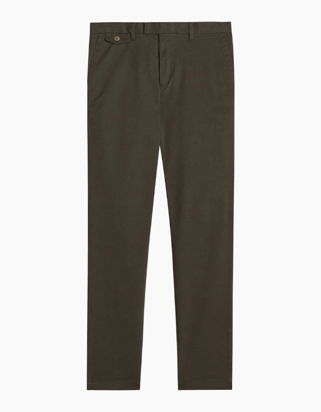 Men's Ted Baker Genay Slim Fit Smart Khaki Trousers - Black - Size: W32 / r