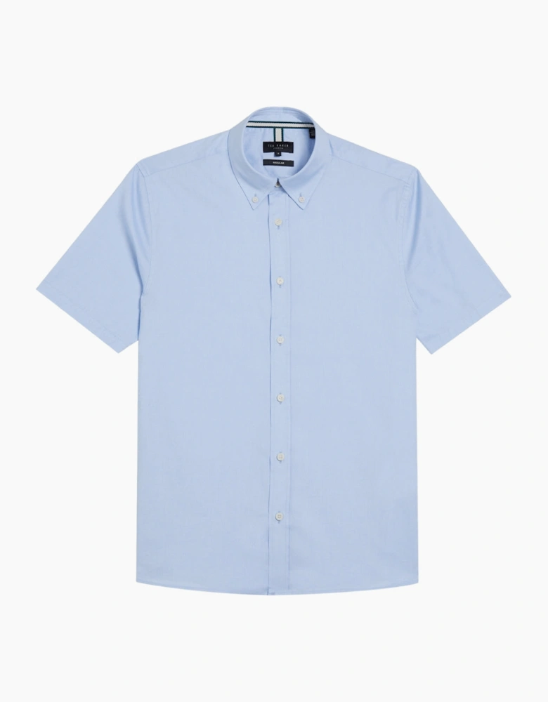 Ted Baker Aldgte Regular Premium Light-Blue Oxford Shirt