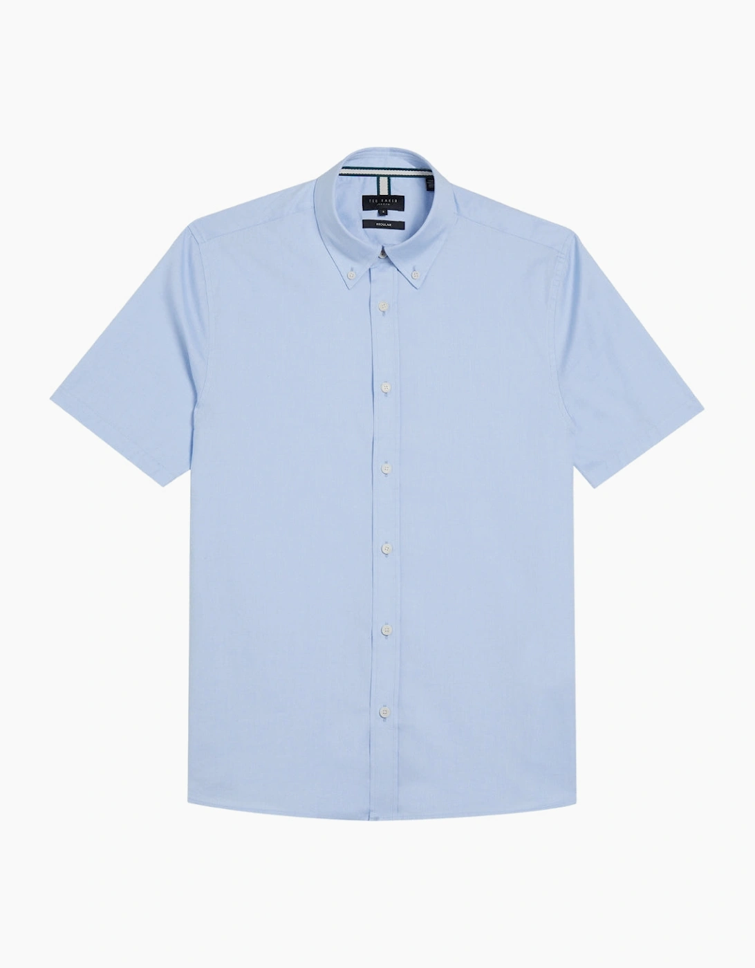 Ted Baker Aldgte Regular Premium Light-Blue Oxford Shirt