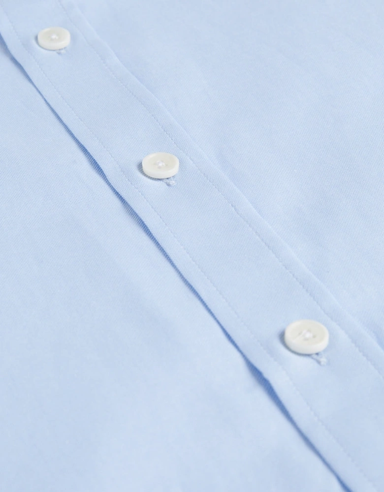 Ted Baker Aldgte Regular Premium Light-Blue Oxford Shirt