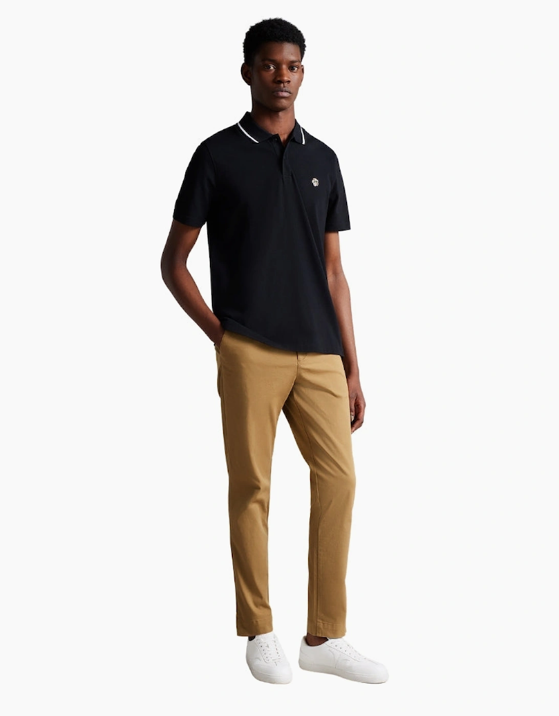 Ted Baker Genbee Regular Fit Natural Chino