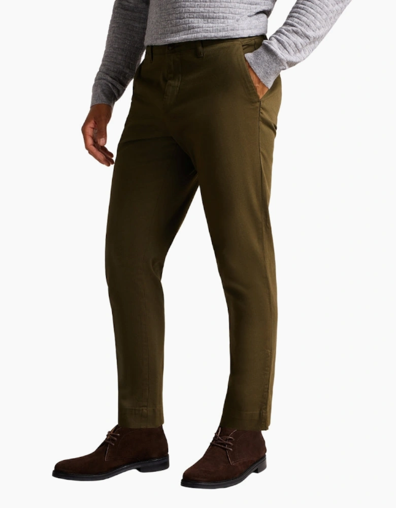 Ted Baker Genbee Regular Fit Khaki Chino