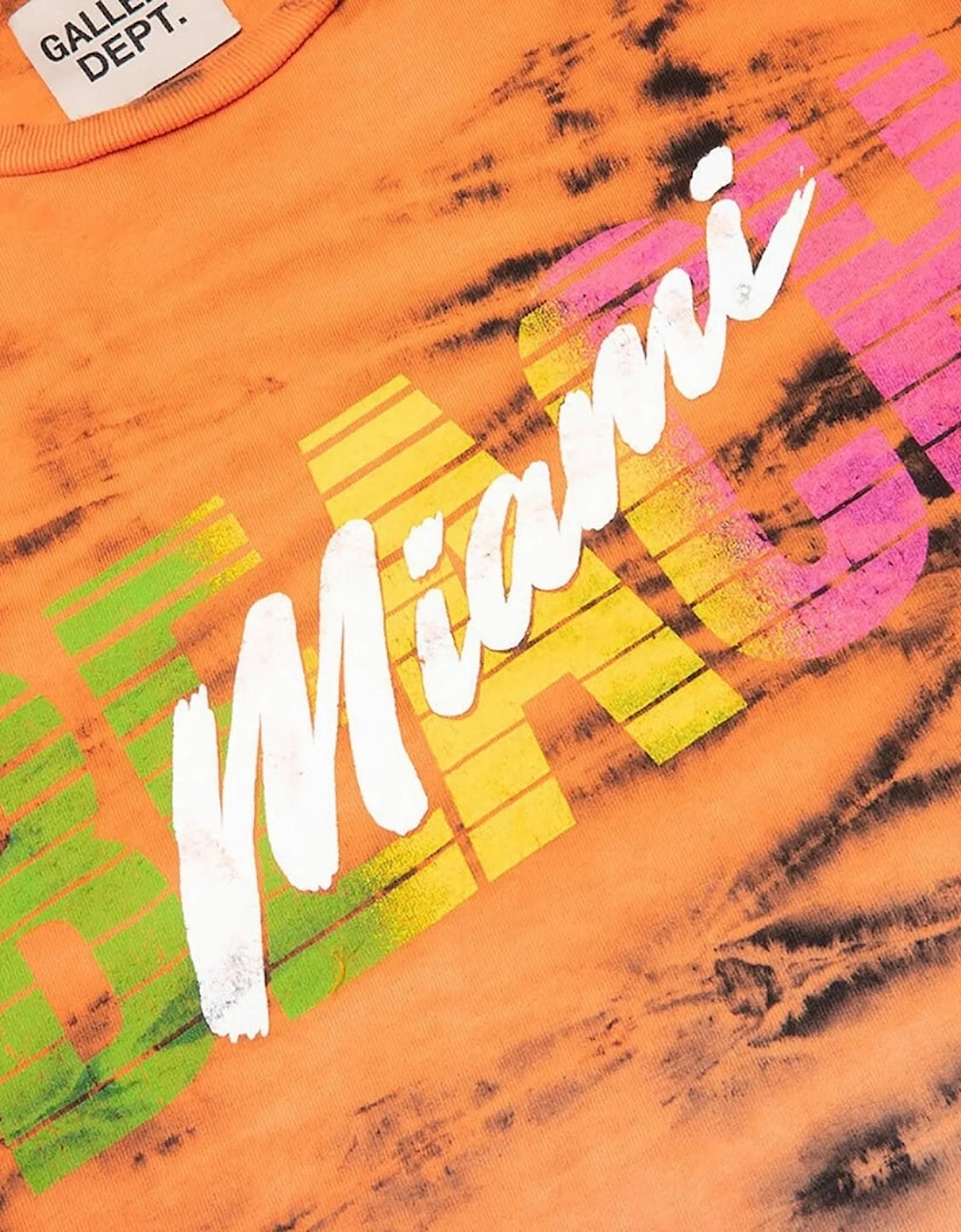 Gallery Dept Miami Beach Tee Tie Dye Top