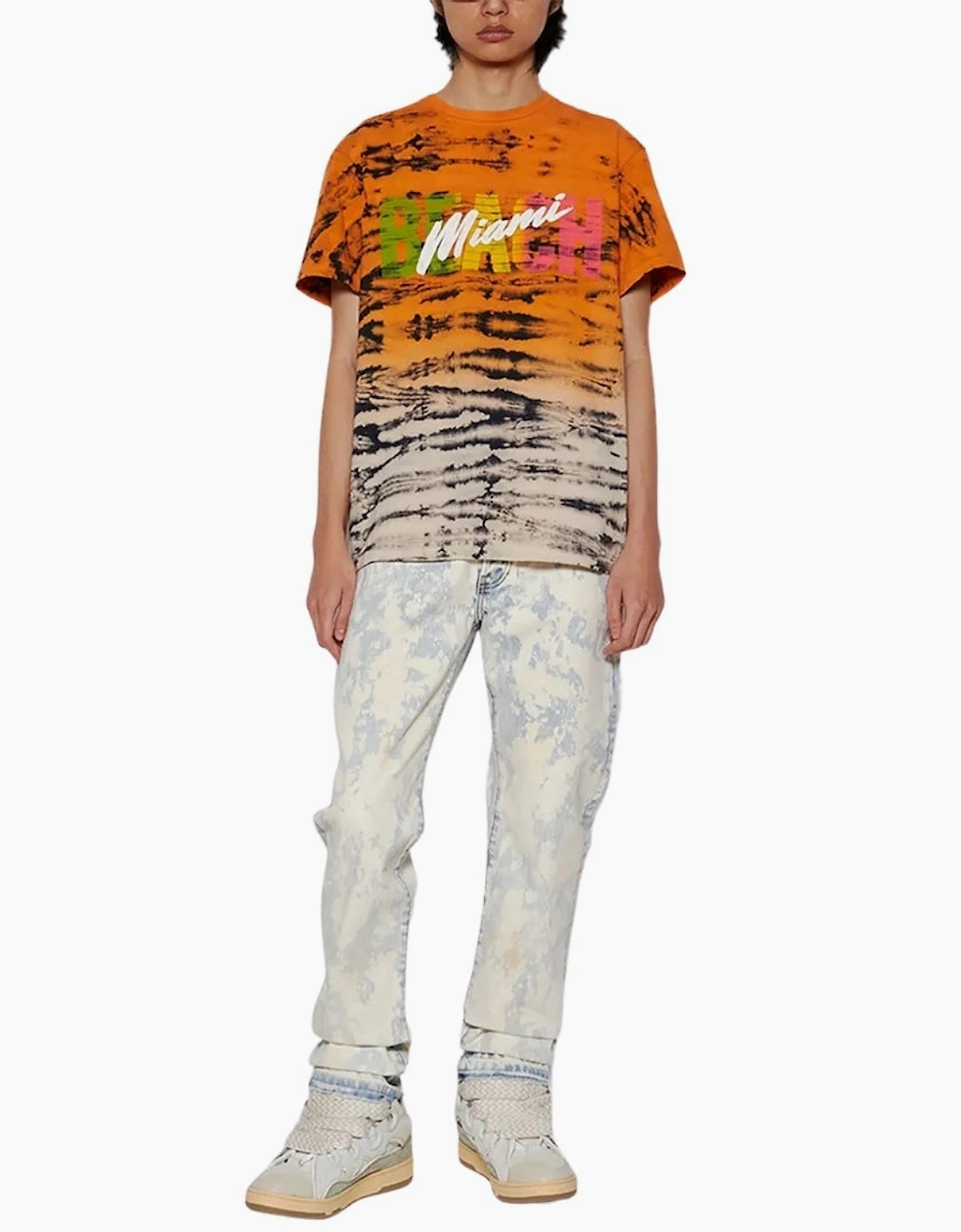 Gallery Dept Miami Beach Tee Tie Dye Top