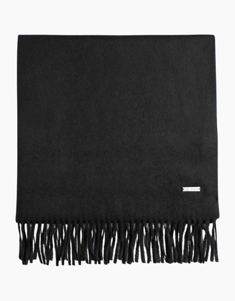 Ted Baker Stevenn Black Woollen Scarf