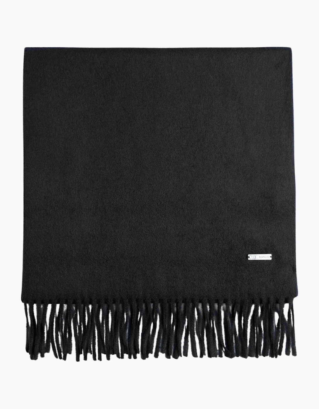 Ted Baker Stevenn Black Woollen Scarf