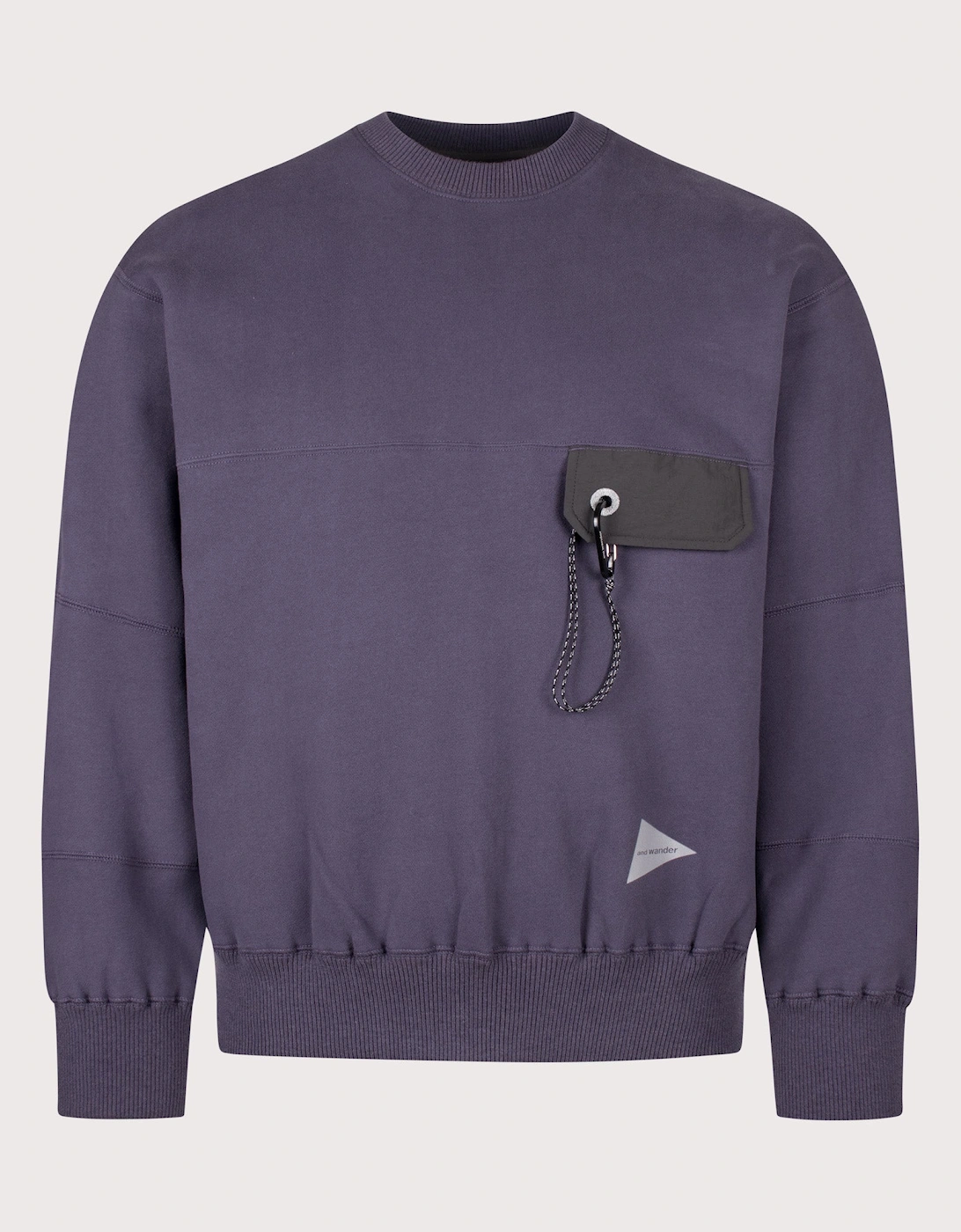 Relaxed Fit Pocket Sweatshirt