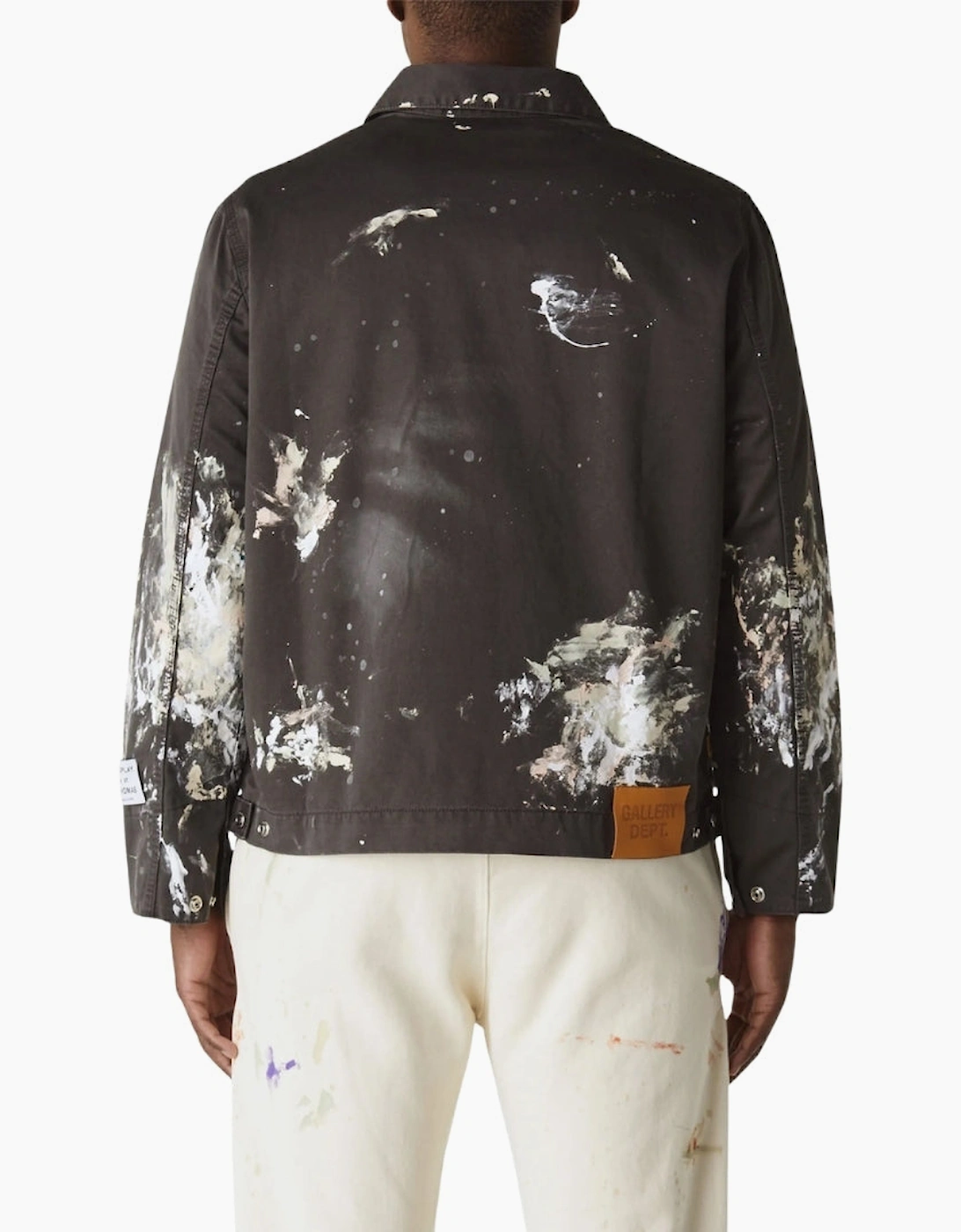 Gallery Dept Montecito Jacket Heavy Paint Dirty Black Jacket