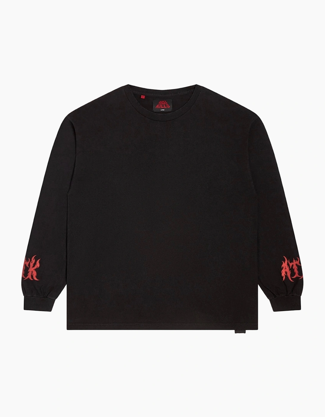 Gallery Dept Certified Long Sleeve T-Shirt Clean Black