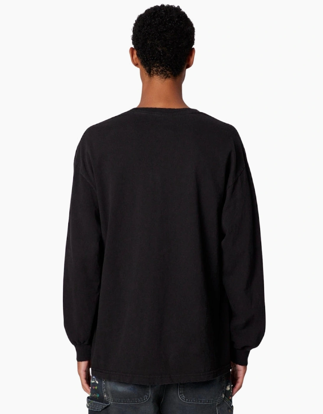 Gallery Dept Certified Long Sleeve T-Shirt Clean Black