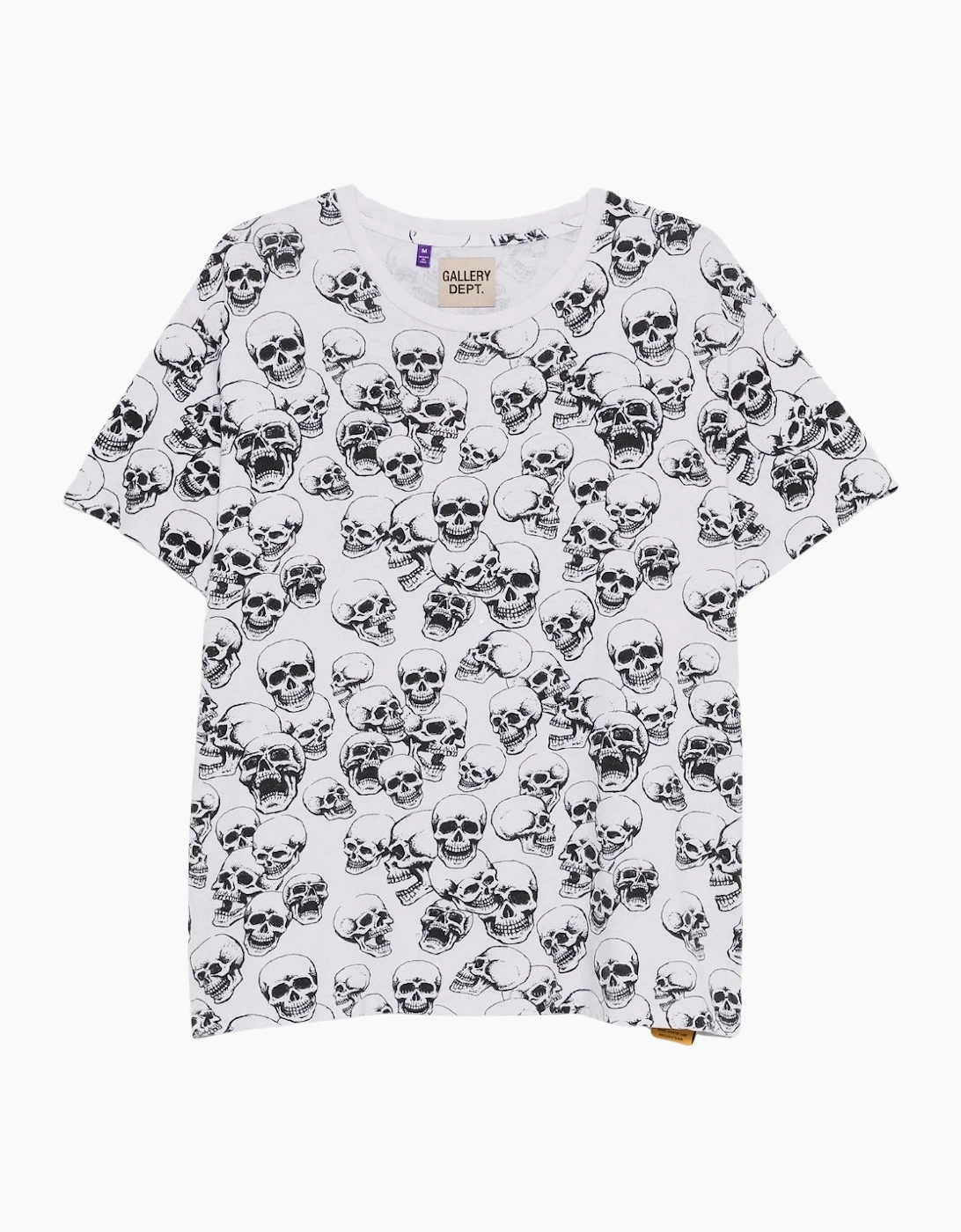 Gallery Dept Men's Gallery Dept Skull Logo White T-Shirt