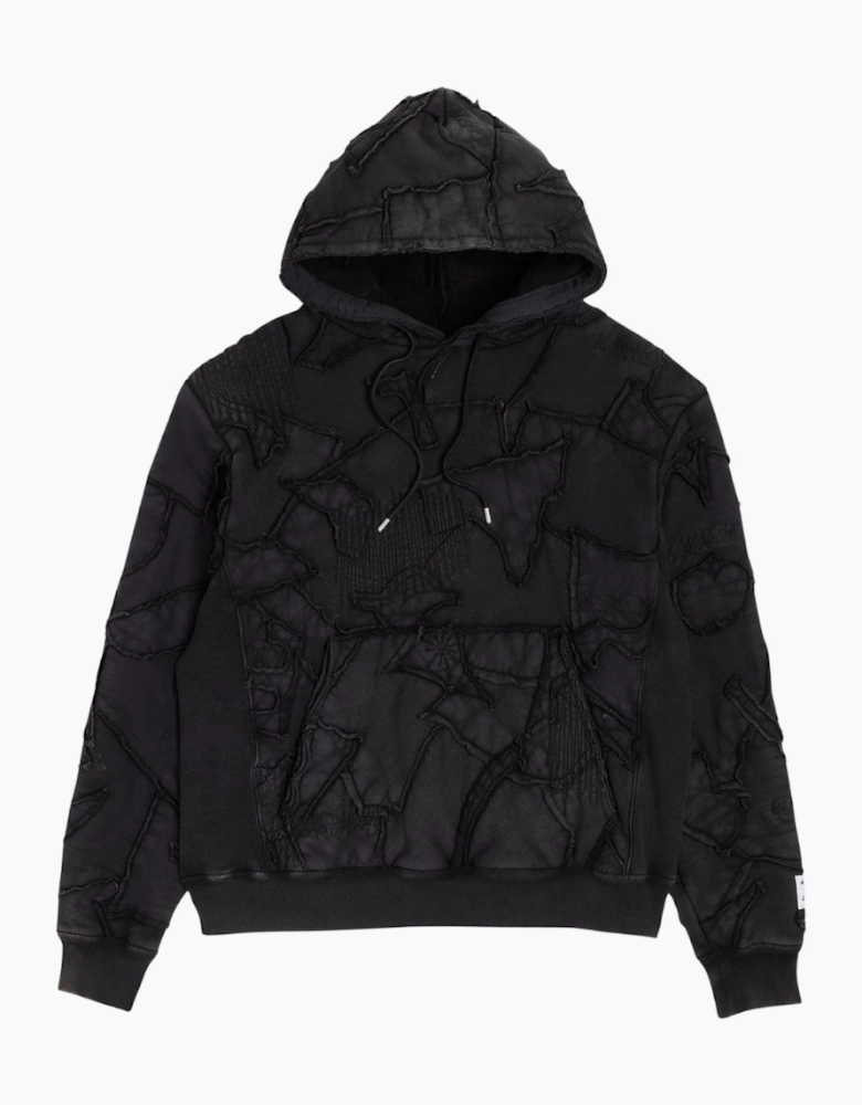 Gallery Dept Collage Hoodie Black