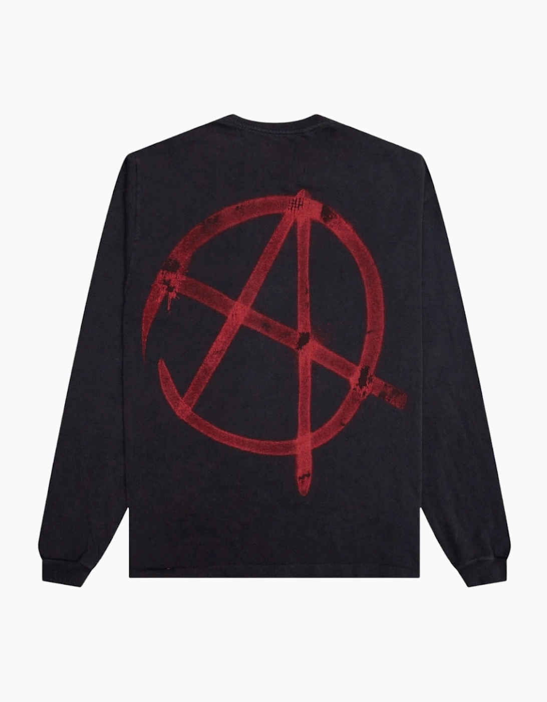 Gallery Dept Anarchy Long Sleeve Black T-Shirt