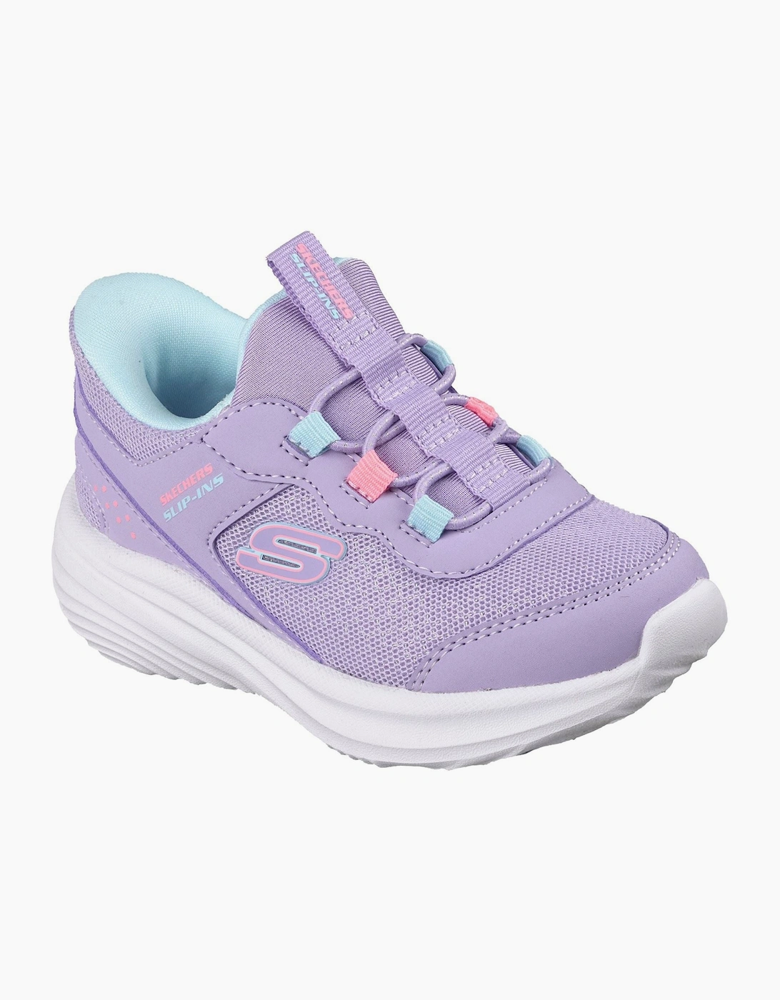 Skechers Bounder Pro Step One Lavender Trainers