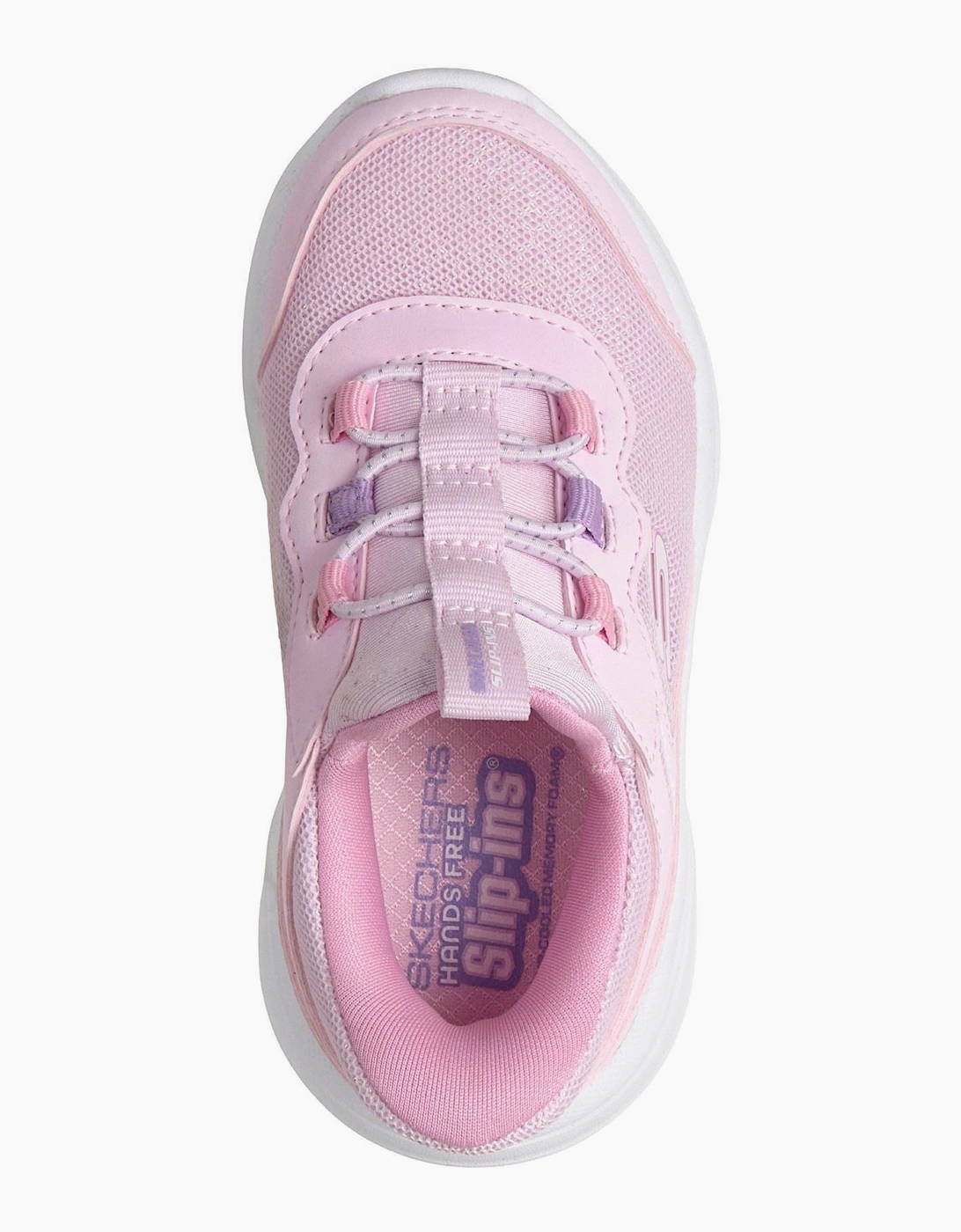 Skechers Bounder Pro Step One Light Pink Trainers