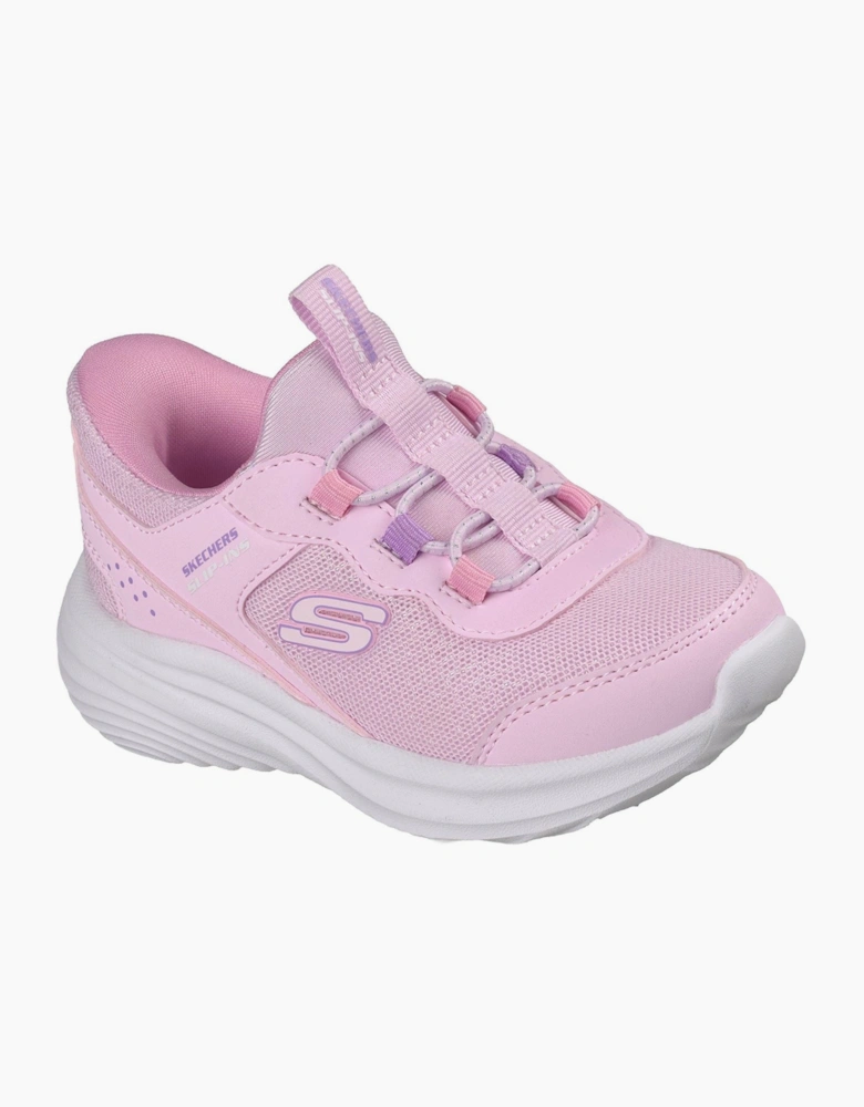 Skechers Bounder Pro Step One Light Pink Trainers