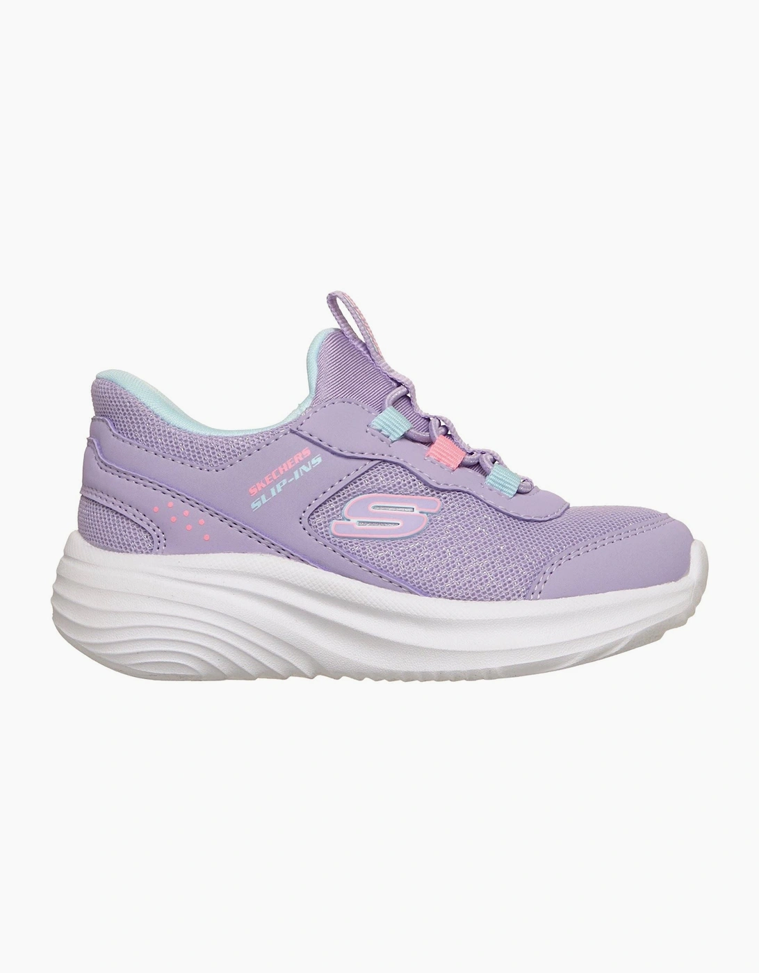 Skechers Bounder Pro Step One Lavender Trainers