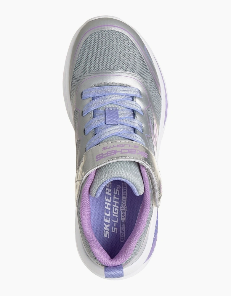 Skechers Cosmic Glow 2.0 Silver/Sparkle/Multi Trainers