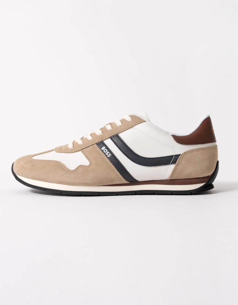 BOSS Orange Levon Runn pumi Mens Trainers - Open White 124