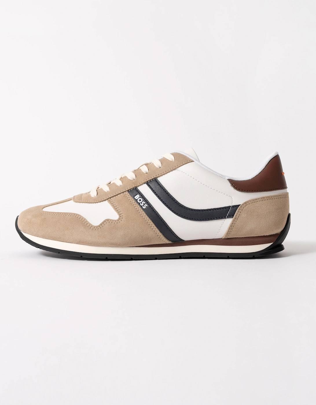 BOSS Orange Levon Runn pumi Mens Trainers - Open White 124