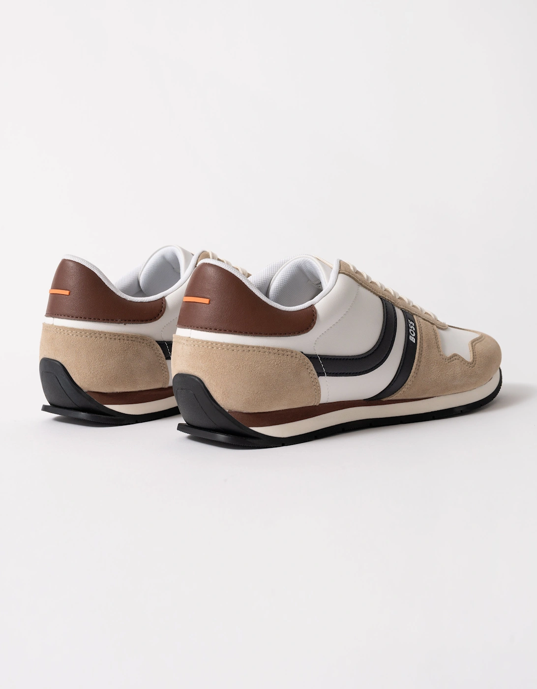 BOSS Orange Levon Runn pumi Mens Trainers - Open White 124