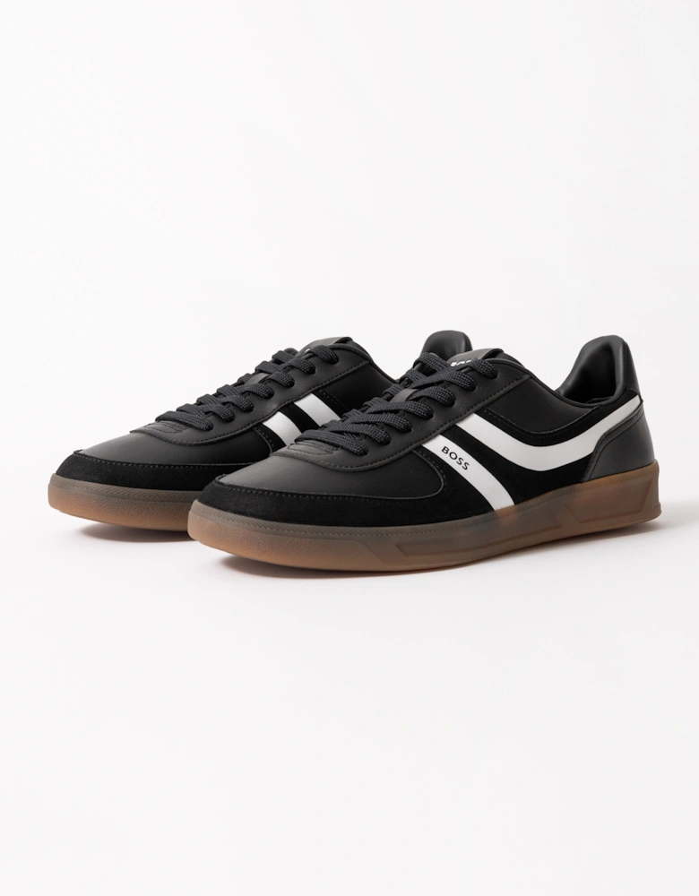 BOSS Orange Brandon_Tenn_mipu Mens Trainers - Black 002