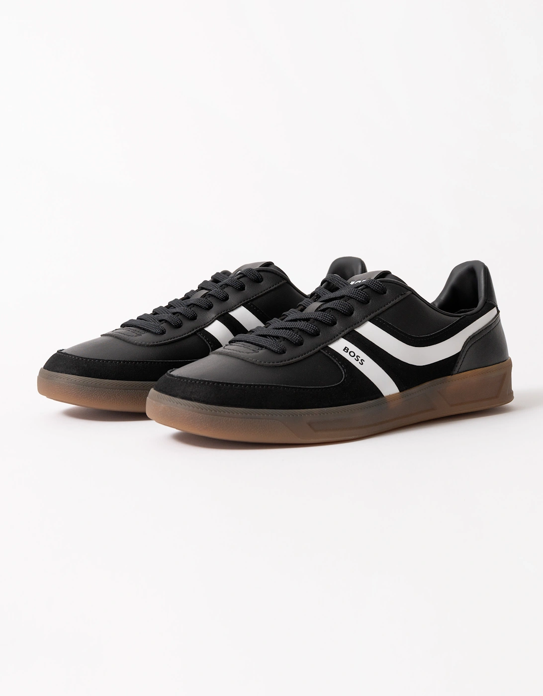 Boss Men's BOSS Orange Brandon_Tenn_mipu Mens Trainers - Black 002