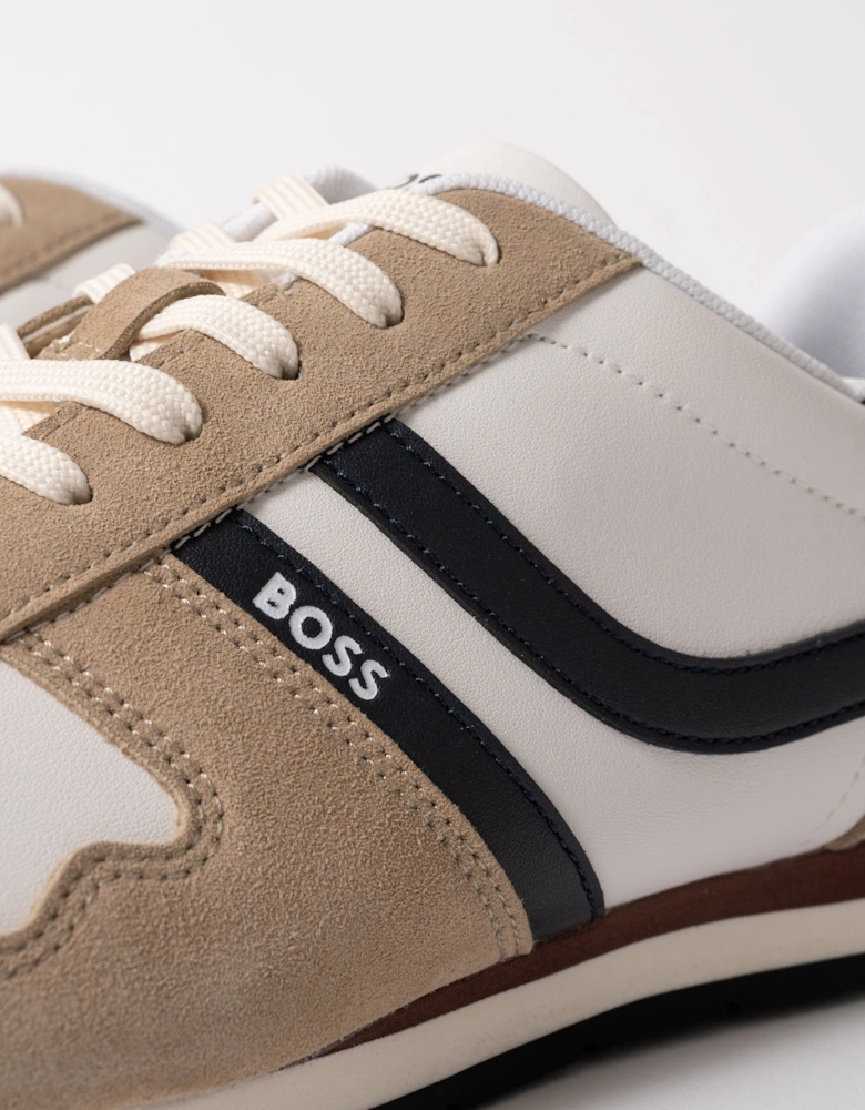BOSS Orange Levon Runn pumi Mens Trainers - Open White 124