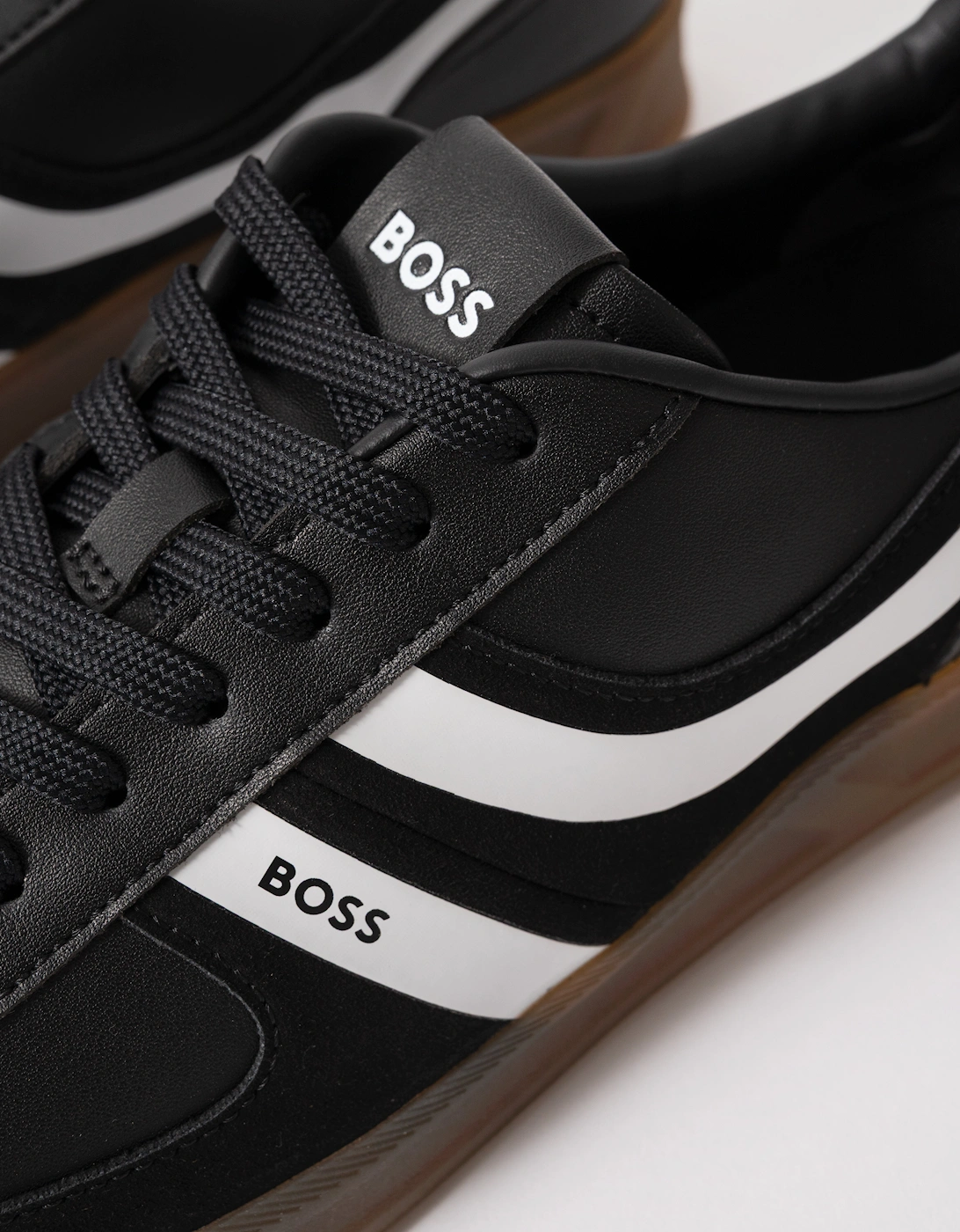 BOSS Orange Brandon_Tenn_mipu Mens Trainers - Black 002