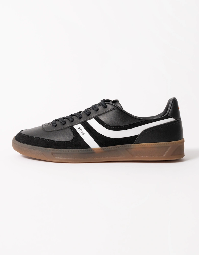 BOSS Orange Brandon_Tenn_mipu Mens Trainers - Black 002
