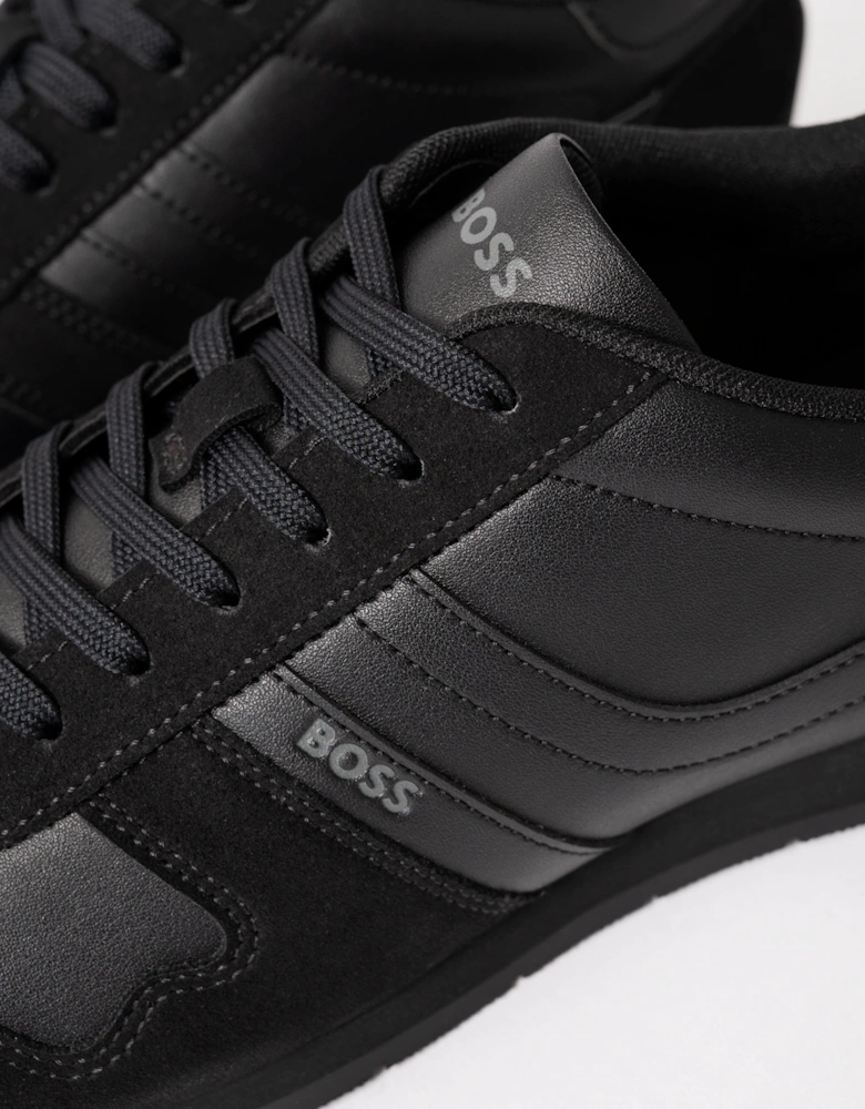 BOSS Orange Levon Runn pumi Mens Trainers - Black 005