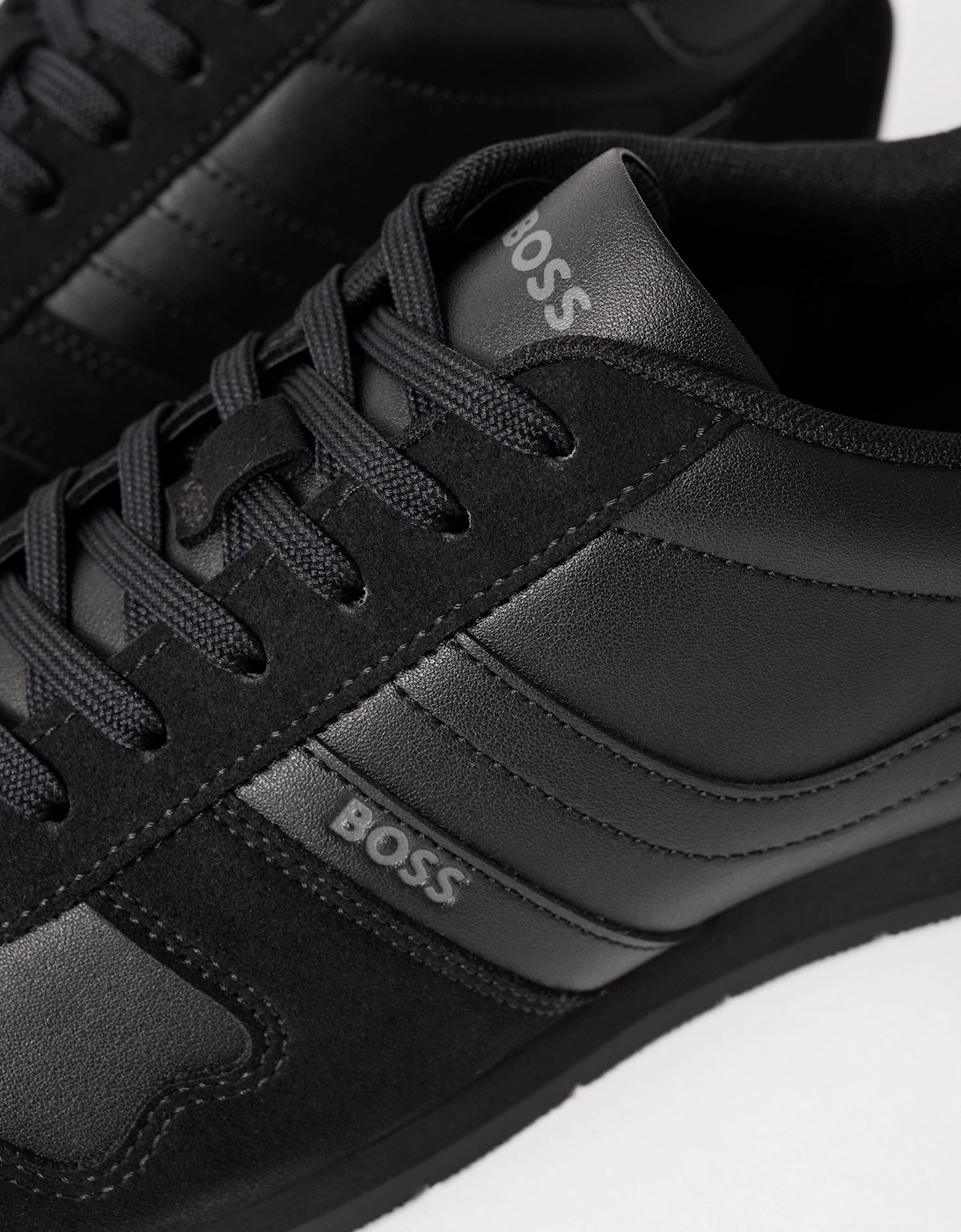 BOSS Orange Levon Runn pumi Mens Trainers - Black 005