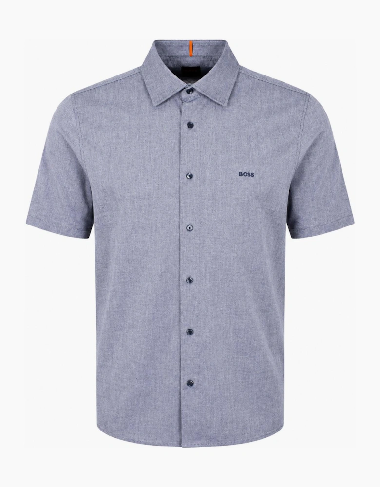 BOSS Rash Shirt Navy