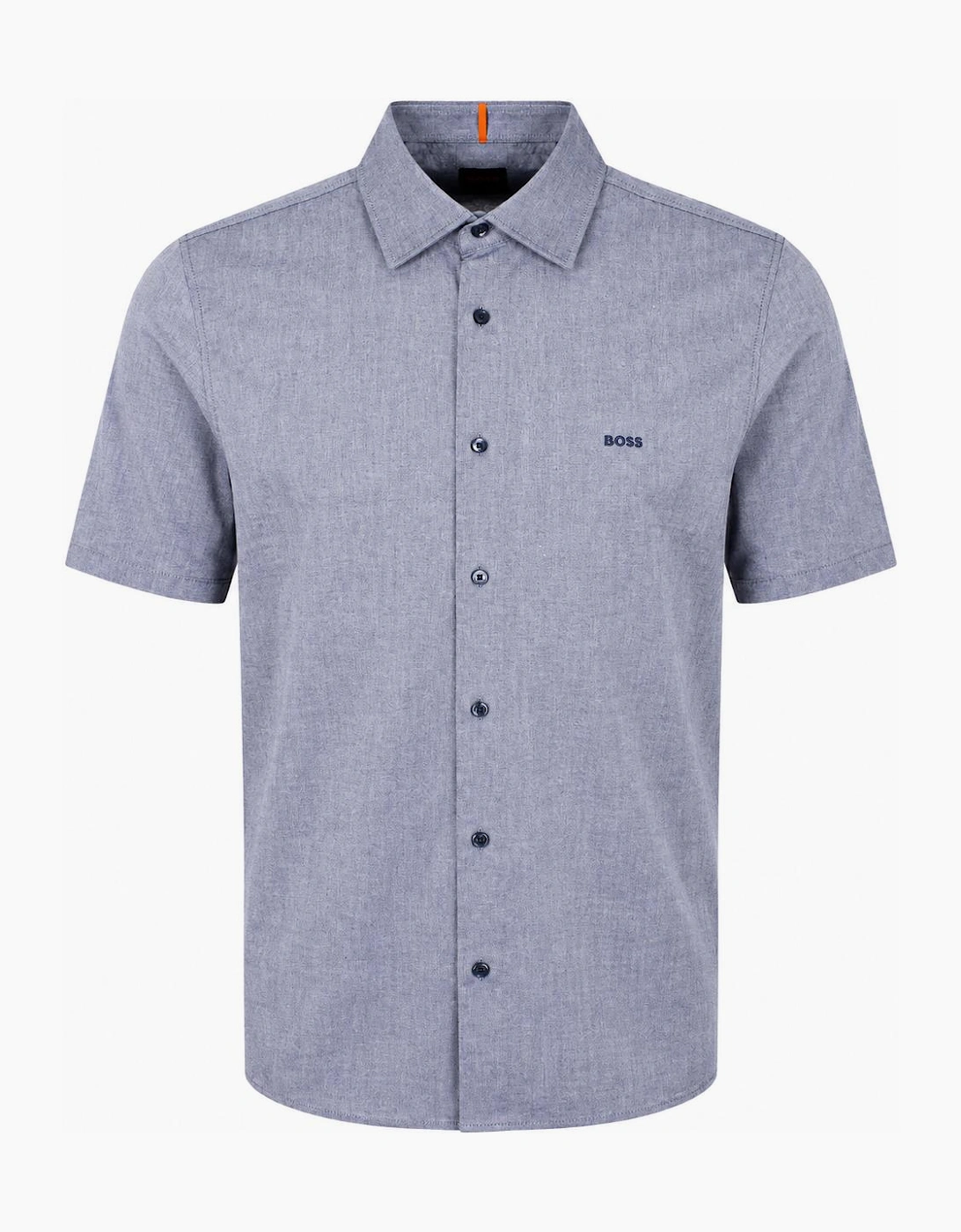 BOSS Rash Shirt Navy