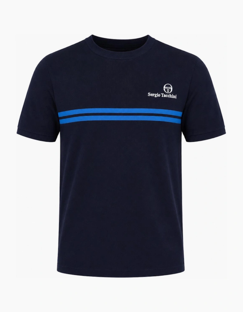 Sergio Tacchini New Supermac T-Shirt Maritime Blue/Princess Blue