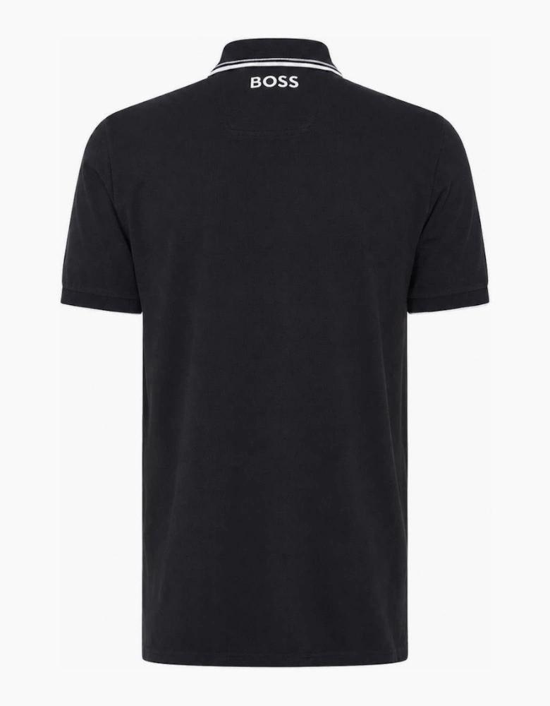 BOSS Paddy Pro Polo Shirt Black/Grey/White