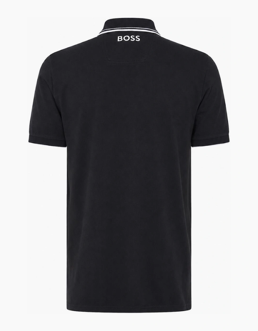 BOSS Paddy Pro Polo Shirt Black/Grey/White