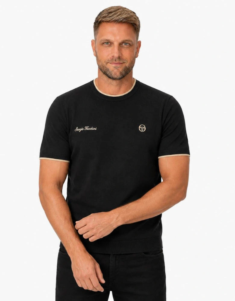 Sergio Tacchini Conte T-Shirt Black