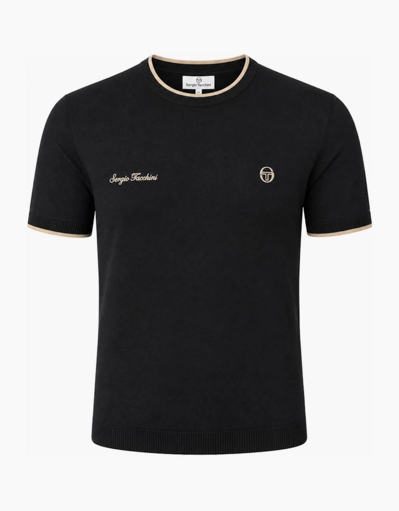 Sergio Tacchini Conte T-Shirt Black
